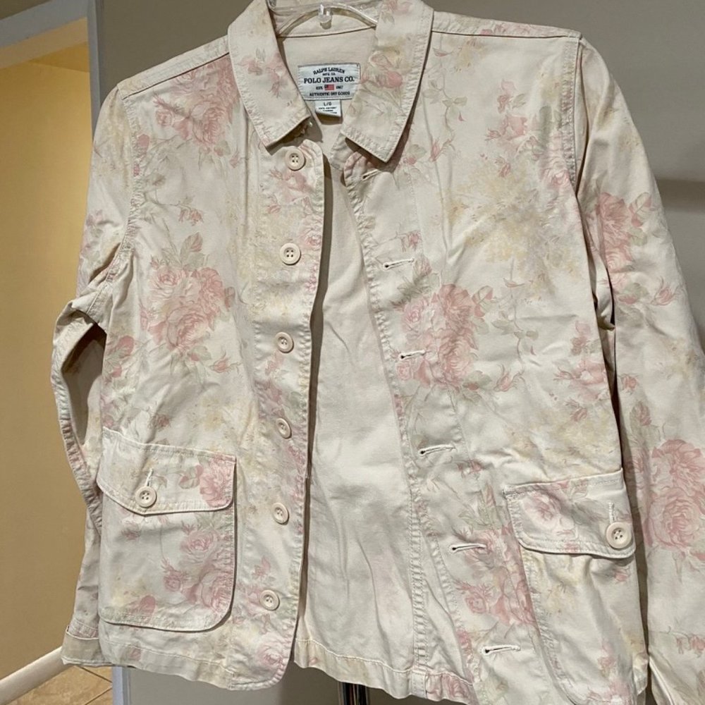 Vintage floral jacket
